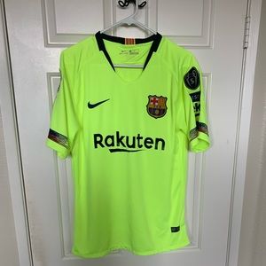 Barcelona 2018-2019 Coutinho Large Jersey w/ Champions League Patches